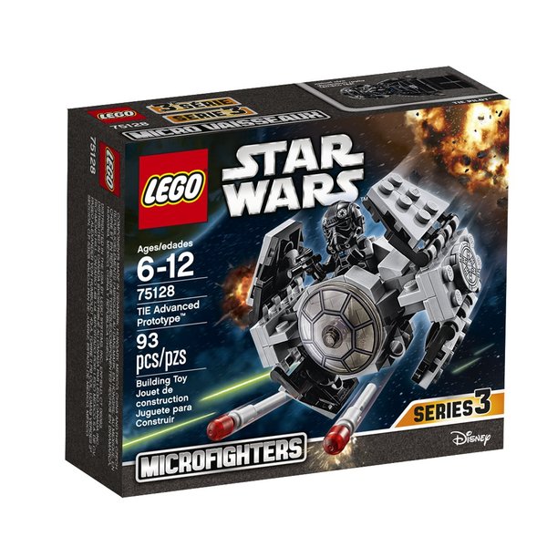 LEGO Star Wars Tie Advanced Prototype 75128 Building Kit (93 Piece)