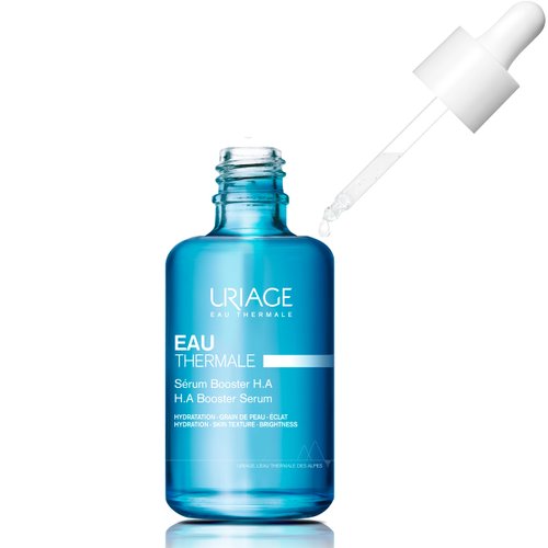 URIAGE Thermal Water Booster Serum | 1.5% Pure Hyaluronic Acid Face Serum. Anti-Aging Serum for Fine Lines and Wrinkles, Hydrating Serum to Plump and Repair Dry Skin, Safe on Sensitive Skin