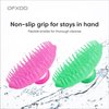 OFXDD Scalp Massager & Scrubber - Plastic Scalp Massager Hair Growth Flower-shaped - Shampoo Brush for Women & Men, Pets - Hand Hair Scrubber for Shower Dandruff, 2 Pcs