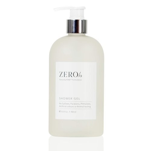 Gilchrist & Soames Zero% Unisex Shower Gel and Body Wash - 15.5oz - Light and fresh, Gently Cleansing, Zero Parabens, Sulfates, and Phthalates