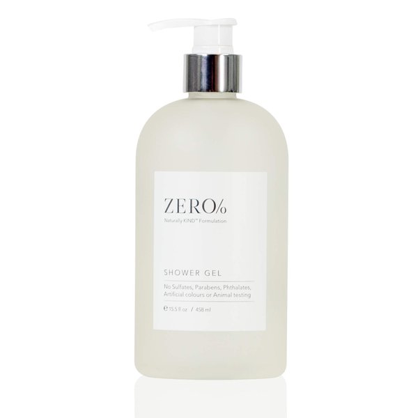 Gilchrist & Soames Zero% Unisex Shower Gel and Body Wash - 15.5oz - Light and fresh, Gently Cleansing, Zero Parabens, Sulfates, and Phthalates