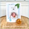 Simply Rubber Pacifiers - Shorter Nipple (Less Gagging) - Small Newborn (0-6 Months) - Breastfed Babies - Rounded/Cherry - Softer Natural Rubber - One-Piece - Handcrafted in Italy - 2 Pack