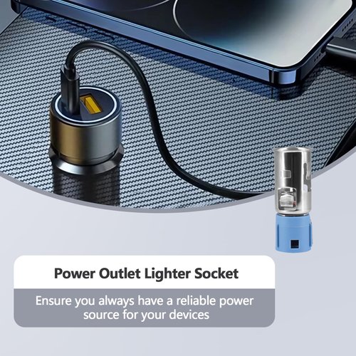 Power Outlet Lighter Socket Fits for Dodge Ram Chrysler 300 Pacifica Replaces 4685590 4685590AB