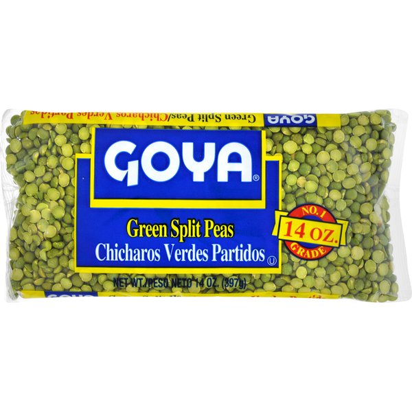 Goya Dry Green Split Peas, 14 oz