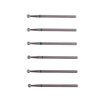MZCMSL 6pcs Ball Head Cuticle Nail Drill Bits for Nail Prep,3/32 Shank Electric Nail Tool (φ3.0mm)