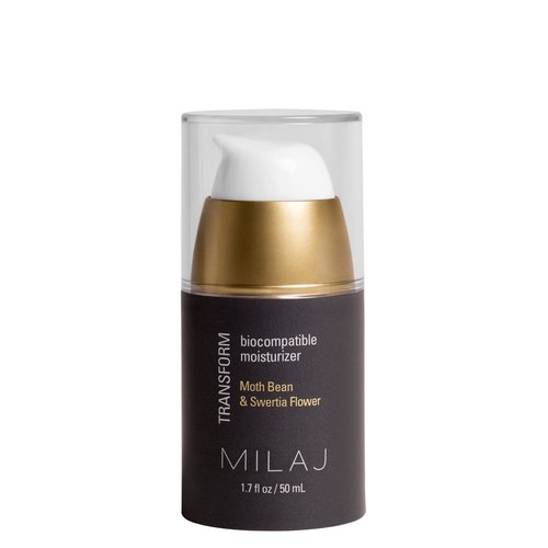 MILAJ Transform Biocompatible Face Moisturizer | Hydrating Face Cream & Lightweight Moisturizer | Gently Exfoliates & Reduces Uneven Skin Tone 1.7fl oz | Clean Skincare for Daily Use
