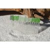 Pretty Shades of Green Sea Glass Hair Comb