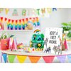 Animals Birthday Party Signs, Adopt A Party Animal, 8×11 Wooden Play Sign with Stand, Safari Birthday Decorations, Safari Birthday Party Favors, Animal Birthday Party Decorations - LP077