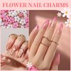 FANDAMEI Nail Art Kit, Nail Charms And Gems, Nail Art Charms, Nail Design Kit, Rhinestones For Nails, Nail Gems, Bow Nail Charms, Bow Charms For Nails, Flower Nail Charms, Pearls For Nails