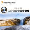 K&F Concept 58mm Variable ND2-ND400 ND Lens Filter (1-9 Stops) for Camera Lens, Adjustable Neutral Density Filter with Microfiber Cleaning Cloth (B-Series)