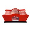 2 Deck Hand Crank "Welcome To Las Vegas" Card Shuffler, Red & Black