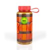 JUST FUNKY EXCLUSIVE Donkey Kong Water Bottle | Designed to Look Like DK's Barrel | 24 Oz.