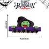 Halloween Hair Claw Clips Witch Hat Hair Clips Strong Non-Slip Hair Clips Green Purple Hair Accessories for Women Fun Hair Clip Claw Clips for Thick Thin Hair Styling Accessories 1Pcs (Witch Hat)