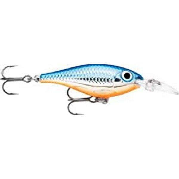 Rapala Ultra Light Shad 04 Fishing lure, 1.5-Inch, Silver Blue