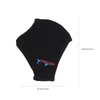WINOMO 1 Pair Webbed Swimming Gloves Aquatic Traning Fit Paddles Water Resistance Diving Hand Web (Black)