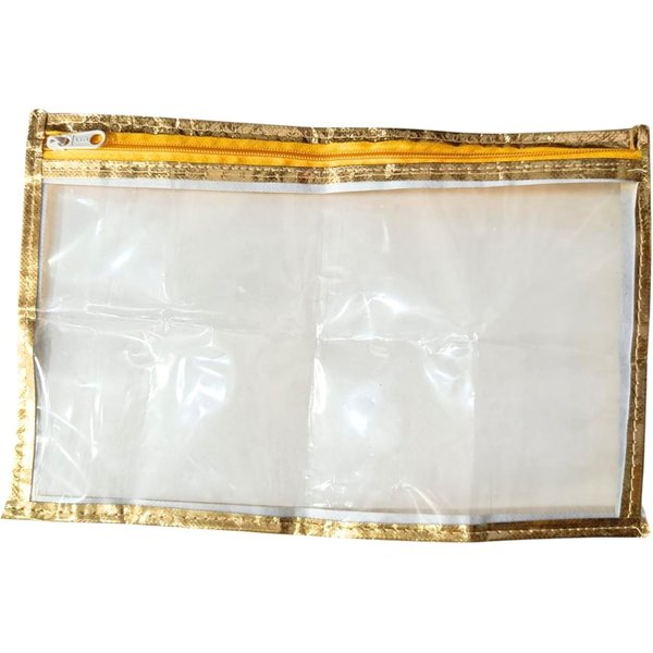 Clear Storage Pouch – Fully Transparent Cover Bag with Zipper | Waterproof, Reusable, Dustproof Organizer for Clothes, Documents & Travel