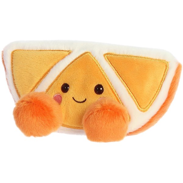 Aurora® Adorable Palm Pals™ Tucker Mandarin™ Stuffed Animal - Pocket-Sized Play - Collectable Fun - Orange 5 Inches