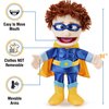 14" Superhero, Peach Boy, Hand Puppet