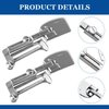 Adjustable Sewing Rolled Hemmer Foot,2024 Upgraded Adjustable Sewing Rolled Hemmer Foot Set,Bobbins and Rolled Hemmer Foot,Adjustable Rolled Hem Presser Foot Sewing Machine Accessories(2pcs) (12-20mm)