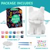 Goodyking Paint Your Own Bull Dog Lamp Kit, DIY Geometric Dog Night Light, Arts & Crafts for Teens, Painting Kit for Kids Age 3+, Room Decorations, Art Supplies Creative Gift for Birthday, Party