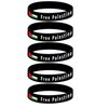 SWIMLANCE 5 Pcs Free Palestine Bracelet Palestine Gaza Flag Arabic Freedom For Palestinians Support Palestine Silicone Wristbands For Men Women