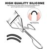 Fit for Tweezerman Eyelash Curler Refills,30Pack Fit for Shiseido Eyelash Curler Refill Pads,Uniseval Rubber Refills Compatible with Tweezerman & Shiseido EyelashCurler.