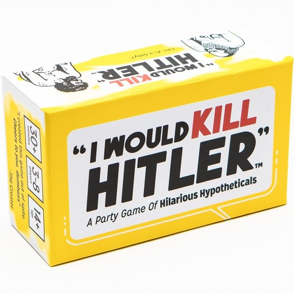 "I Would Kill Hitler" - 'The What Would You Do?' Adult Party Game of Hilarious Hypotheticals - Fun Board Game for Adults - Game Night Games - Fun Game for Group Game Night Ages (3-8 Players)
