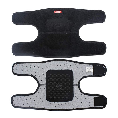 JUMISEE (2PCS Kids Adjustable Knee Pad, Anti-Slip Padded Sponge Knee Brace Breathable Flexible Elastic Knee Support for Football Volleyball Dance Skating Basketball Sports