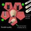 Sdanart Drybrush Set Hobby Drybrush Paint Brush,Detail Paint Brush Set,3 pcs Professional Art and Advanced Acrylic Paint Brushes for Tabletop&Wargames Miniature Watercolor Oil Painting,Model