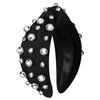 MOLOCH Disco Ball Headband for Women 70s 80s Disco Ball Knotted Headband Silver Mirrorball Ball Top Knot Headband Western Concert Hair Accessories New Year Gifts