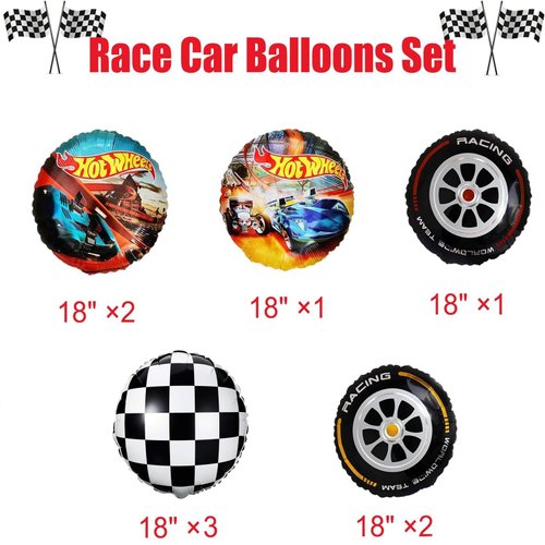 Hot Car balloons Hot Race Car balloons Birthday Party Supplies Decorations,Aluminum foil Birthday balloon