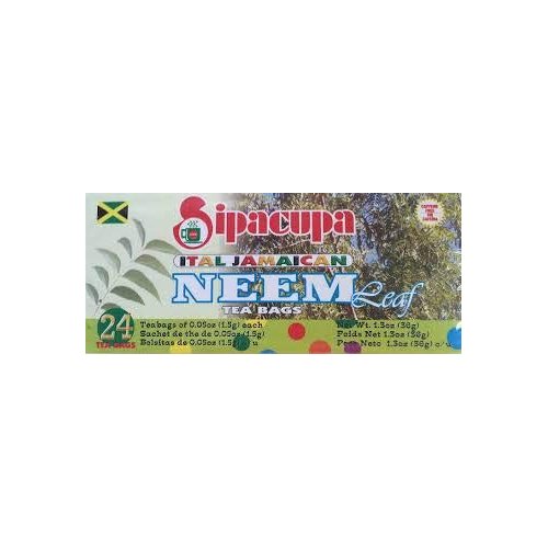 Sipacupa Ital Jamaican Neem Leaf Tea Bags