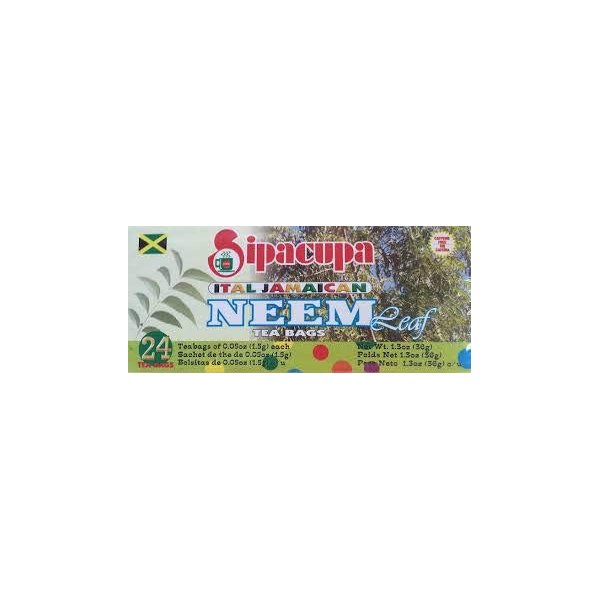 Sipacupa Ital Jamaican Neem Leaf Tea Bags