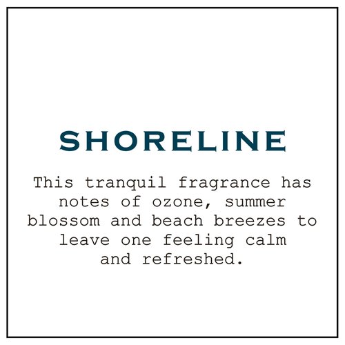K. Hall Designs Shoreline Liquid Hand Soap, Tranquil Ocean-Inspired Scent, Natural Liquid Soap for Bathroom & Kitchen, Plant-Based Formula, 12 fl oz