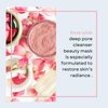NURINA Pink Rose Clay Masks for Face Hydrating Anti-Aging Face Masks - Single Use Mud Mask – 20pcs/Bucket (ROSE PINK MUD MASK)