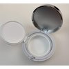 ASTRQLE 15ml 0.5oz Empty Luxurious Portable Make-up Powder Container Air Cushion Puff Case with Powder Puff and Mirror Refillable Foundation BB Cream Box