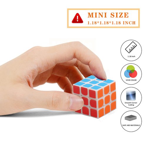 12Pack Mini Cube Party Favors - Fun Puzzle Games for Kids, Classroom Rewards, and Stress Relief Toys Goody Bag Filler Birthday Gift