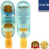 Giorgio Neon GION1O (7.75" Orange) Gentle Touch Detangler Hair Brush - Scalp Brush / Travel Brush Stimulates Hair Growth with Dual-Length Soft Nylon Bristles for Sensitive Scalps - Anti Static Brush