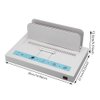 Thermal Binding Machine, 110V Book Binding Machine Max 50mm Binding Thickness A4 Document Heat Binder with Three Adjustable Time Settings for Bind Contracts, Reports, Book