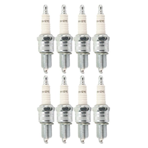 Champion RN12YC Pack of 8 Spark Plugs