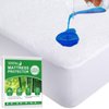 Twin XL Mattress Protector Cover Cooling, Extra Long Twin Waterproof Viscose Made from Bamboo Terry Soft Noiseless Mattress Protector Cover with Deep Pocket Fits Up to 14 Inch Mattress