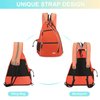 Sucipi Pickleball Bag Pickleball Backpack for Women Men Pickleball racquet Bag Pickleball Backpack Reversible Pickleball Paddle bag Pickelball Rackets Bags for Ladies Orange