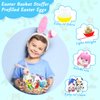 24 Pcs Party Favors Filled Squishy Toys Slow Rising Squishies Toys Easter Eggs Kawaii Animal Stress Relief Toys for Kids Boys Girls Birthday Easter Goody Bags Class Prizes Pinata Fillers