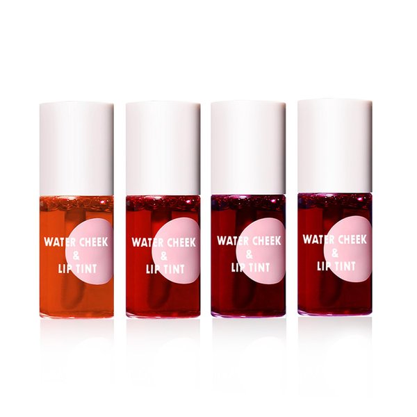 ZHISHUDL 4 Colors Lip Tint Lip Stain Lip Tint Stain Set Plumping Lip Gloss Set Tinta Para Labios Hydrating Moisturizing Liquid Lipstick Non Stick Cup Lip Color Makeup (#01#02#03#04)