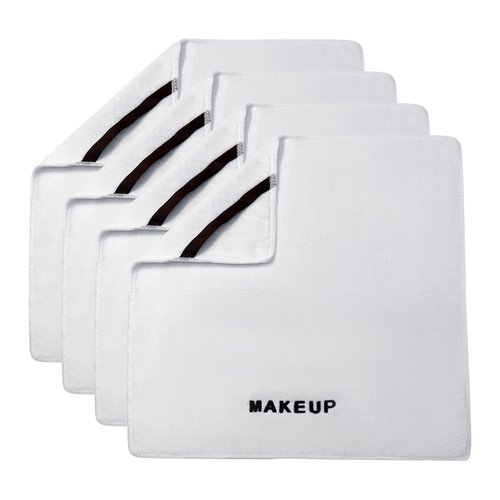 Crafty Cloth| Microfiber | Makeup Remover Cloths | Ultra Soft | Quick Dring | Reusable Facial Cleanser Gentle Cleansing | White