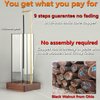 Goolan Incense Holder for Sticks [Anti-Ash Flying] with Removable Glass Ash Catcher No Mess Incense Burner