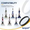 KEEPOW Vacuum Belt for Hoover, 562932001 Vacuum Belt for Hoover Windtunnel Vacuum Cleaner, Replace Part #562932001#38528-033#Ah20080 (4 Pack)