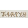 Wood Craft Letter Tall 4 Inch E Wooden Letter Unfinished Craft, Wood Alphabet for Nursery Room Decor, Casking Cream MDF Cutout