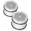 AQUA CREST WHR-140 Shower Filter Replacement Cartridge for Culligan® WHR-140, WSH-C125, ISH-100, HSH-C135, Shower Head Water Filter, with Advanced KDF Filtration Material, Pack of 2