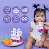Serenity Kids 6+ Months USDA Organic Veggie Puree Baby Food Pouches | No Sugary Fruits or Added Sugar | Allergen Free | 3.5 Ounce BPA-Free Pouch | Carrots | 1 Count